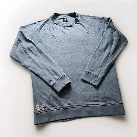 Johnnie-O Pullover Sweatshirt | Light Blue | Coastal Prep Style | Size Medium - Picture 1 of 8